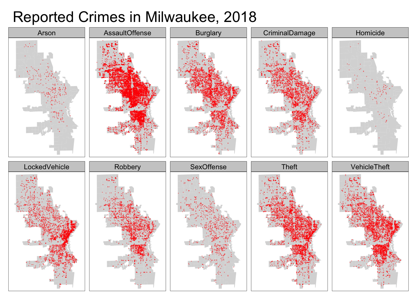 Mapping Crime in Milwaukee Spencer Schien