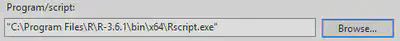 Rscript.exe File Path